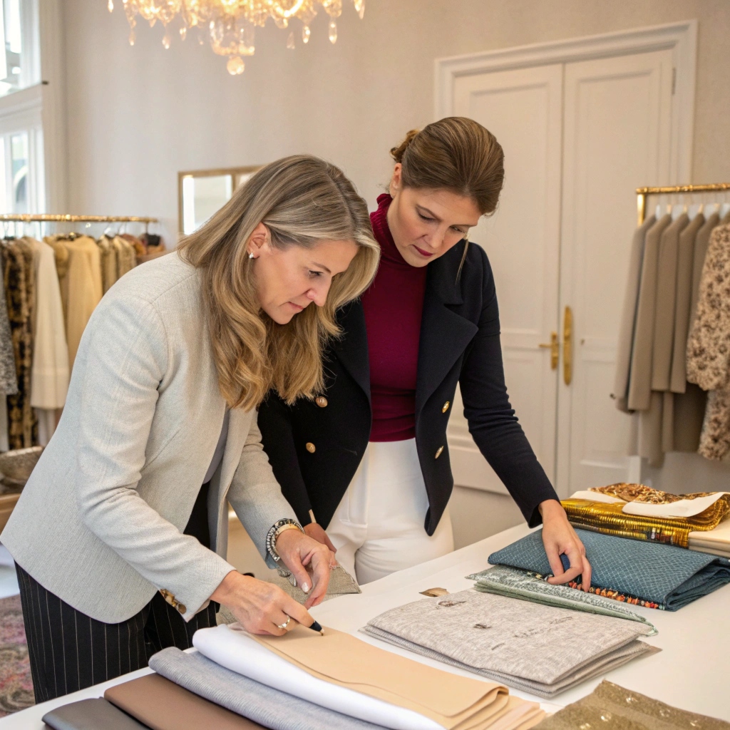 Fabric textures and materials