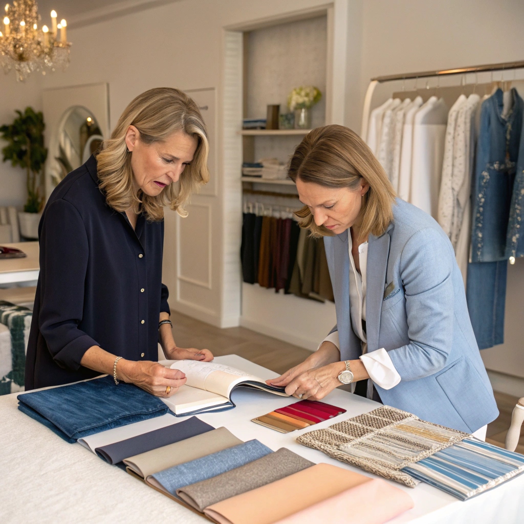 Textile detail close-up